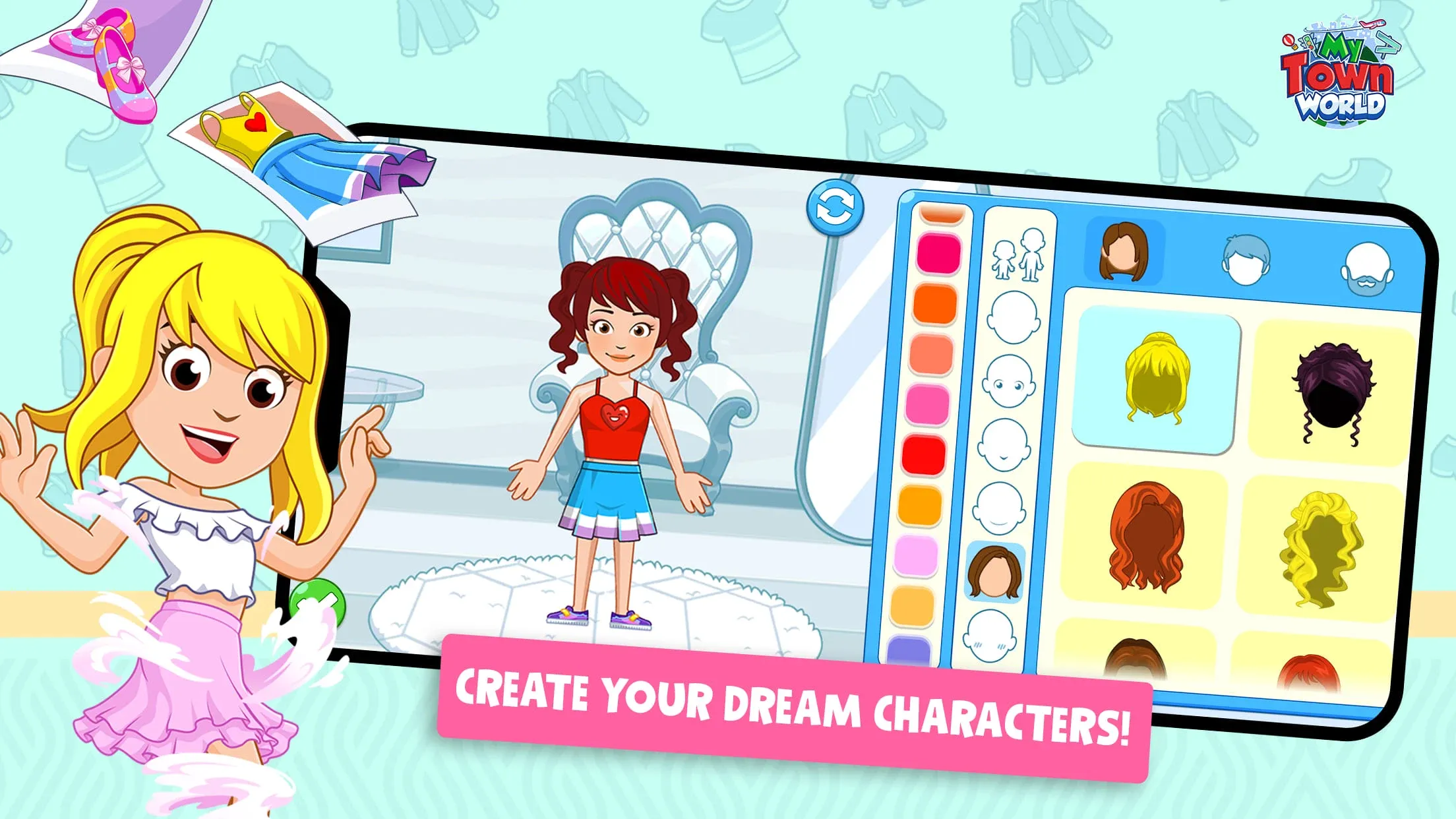 My Town Мир - Mегагород v1.76.0 APK Мод (Всё открыто) Screenshot 1