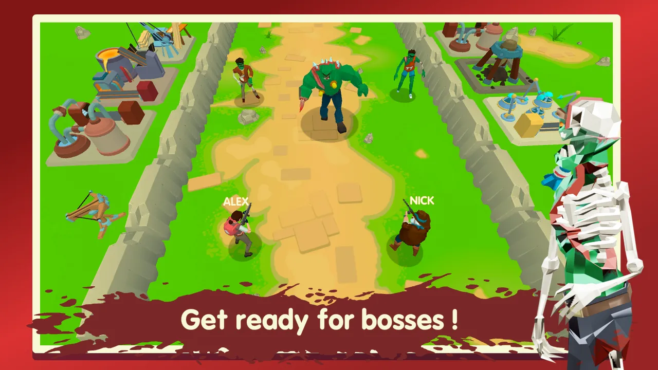 Two Guys & Zombies 3D: По сети v0.840 APK Мод (Много денег) Screenshot 4