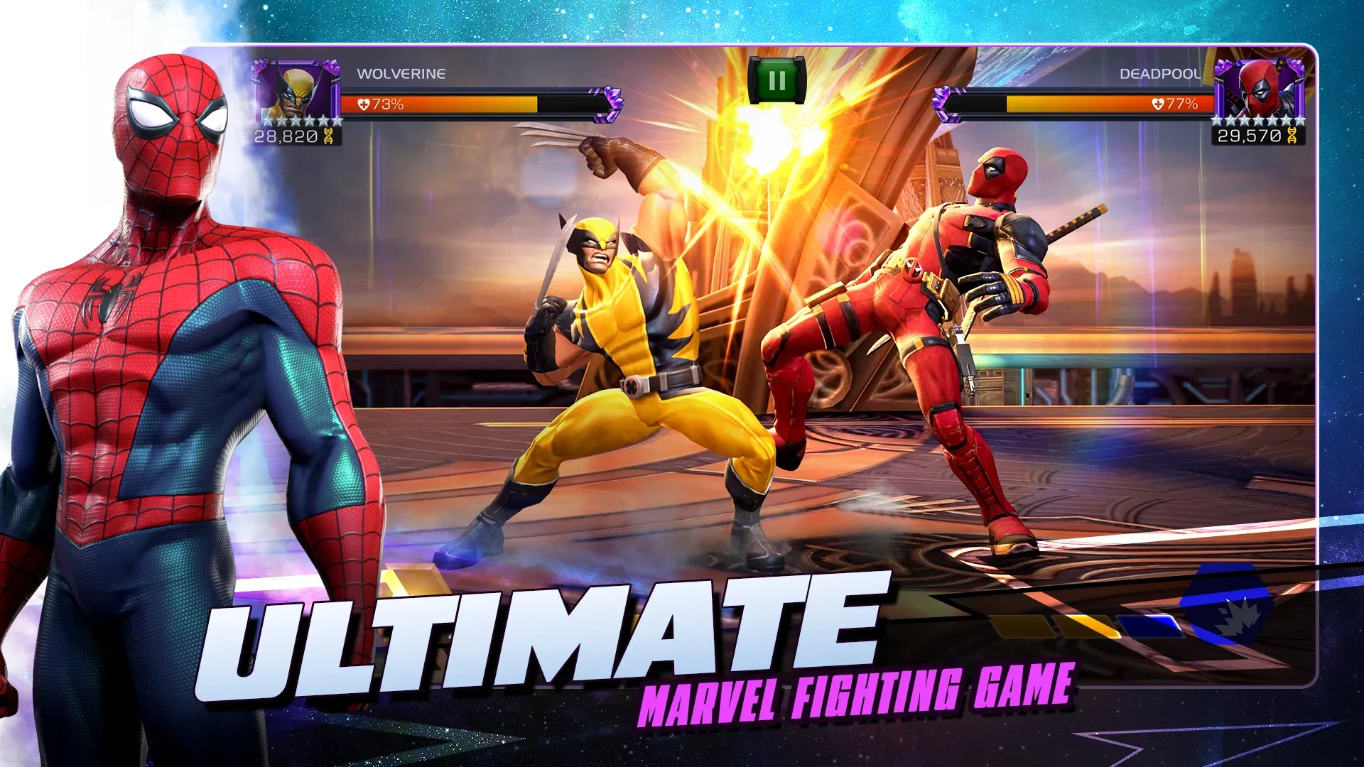 MARVEL: Битва чемпионов v56.1.0 APK Мод (Меню, Режим бога, Тупые враги, Навыки) Screenshot 1 MARVEL: Битва чемпионов v56.1.0 APK Мод (Меню, Режим бога, Тупые враги, Навыки) Screenshot 1