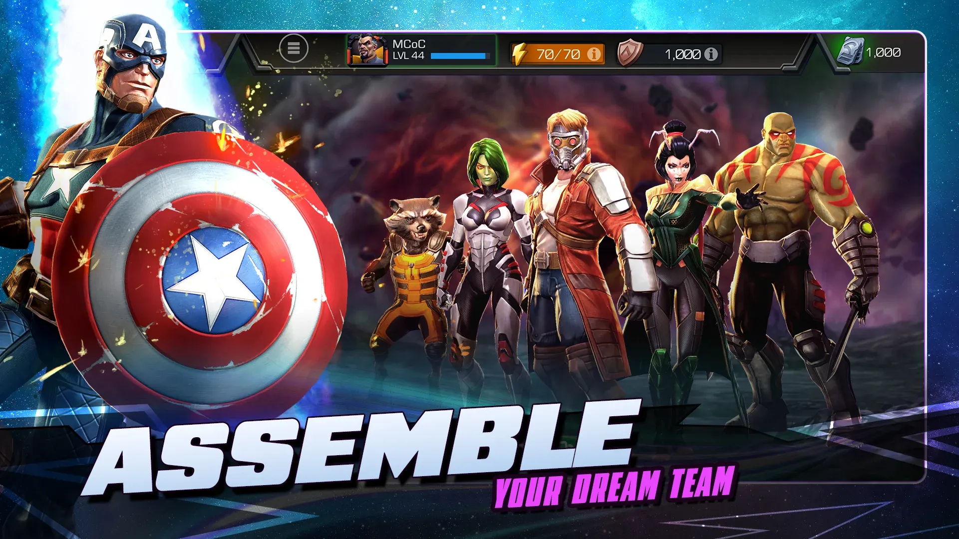 MARVEL: Битва чемпионов v56.1.0 APK Мод (Меню, Режим бога, Тупые враги, Навыки) Screenshot 5 MARVEL: Битва чемпионов v56.1.0 APK Мод (Меню, Режим бога, Тупые враги, Навыки) Screenshot 5