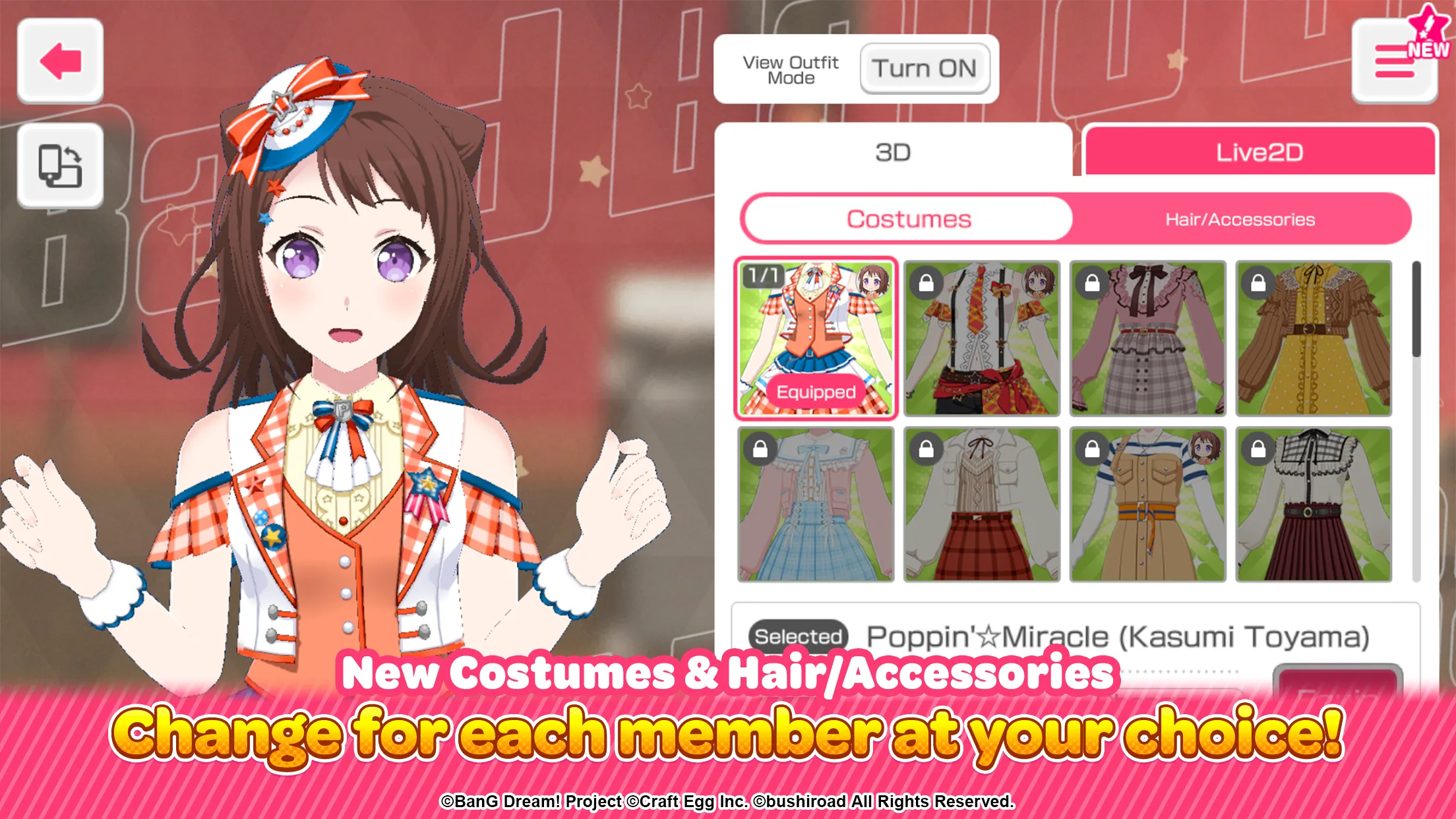 BanG Dream! Girls Band Party! v8.4.1 APK Мод (Меню, Идеальный танец) Screenshot 3