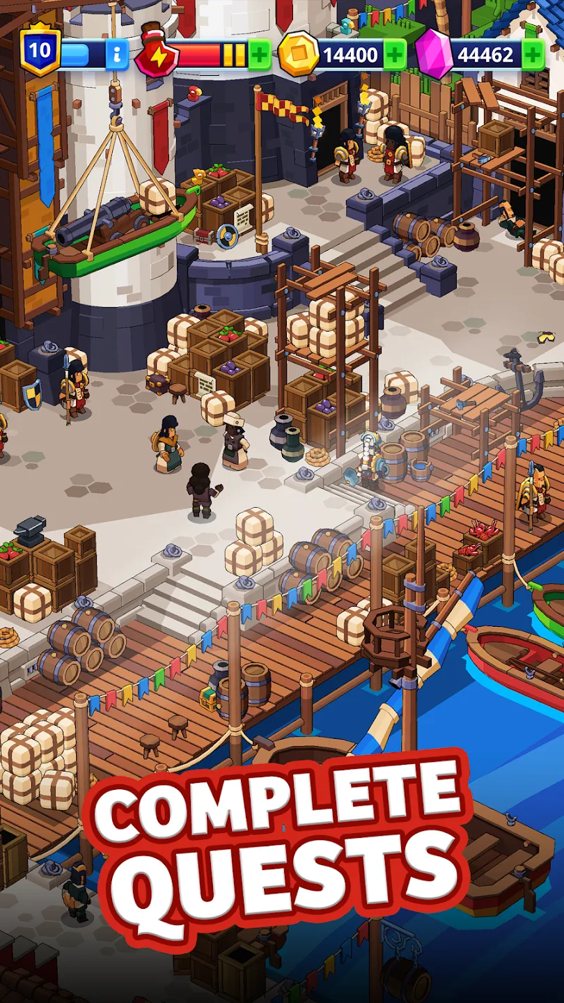 Medieval Merge v1.110.0 APK Мод (Много денег) Screenshot 5