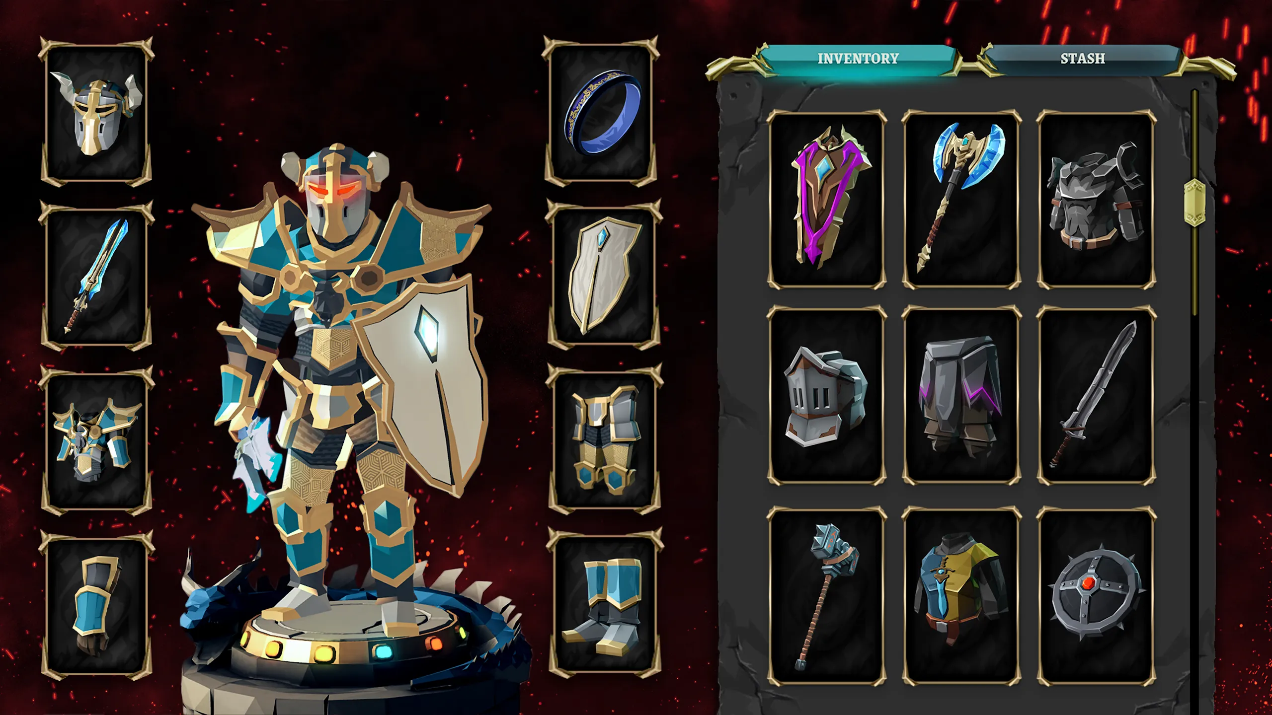 Polygon Fantasy v1.41.0 APK Мод (Меню, Множитель урона, Режим бога, Без кулдауна) Screenshot 3