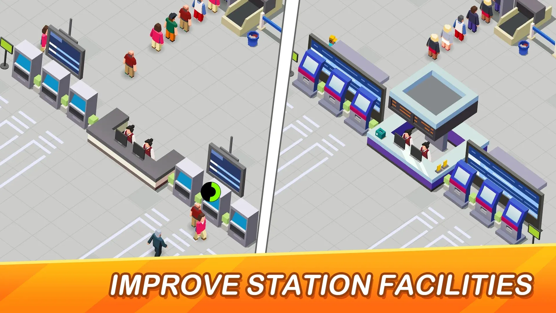 Idle Train Empire: магнат игры [мод: много денег] Screenshot 5
