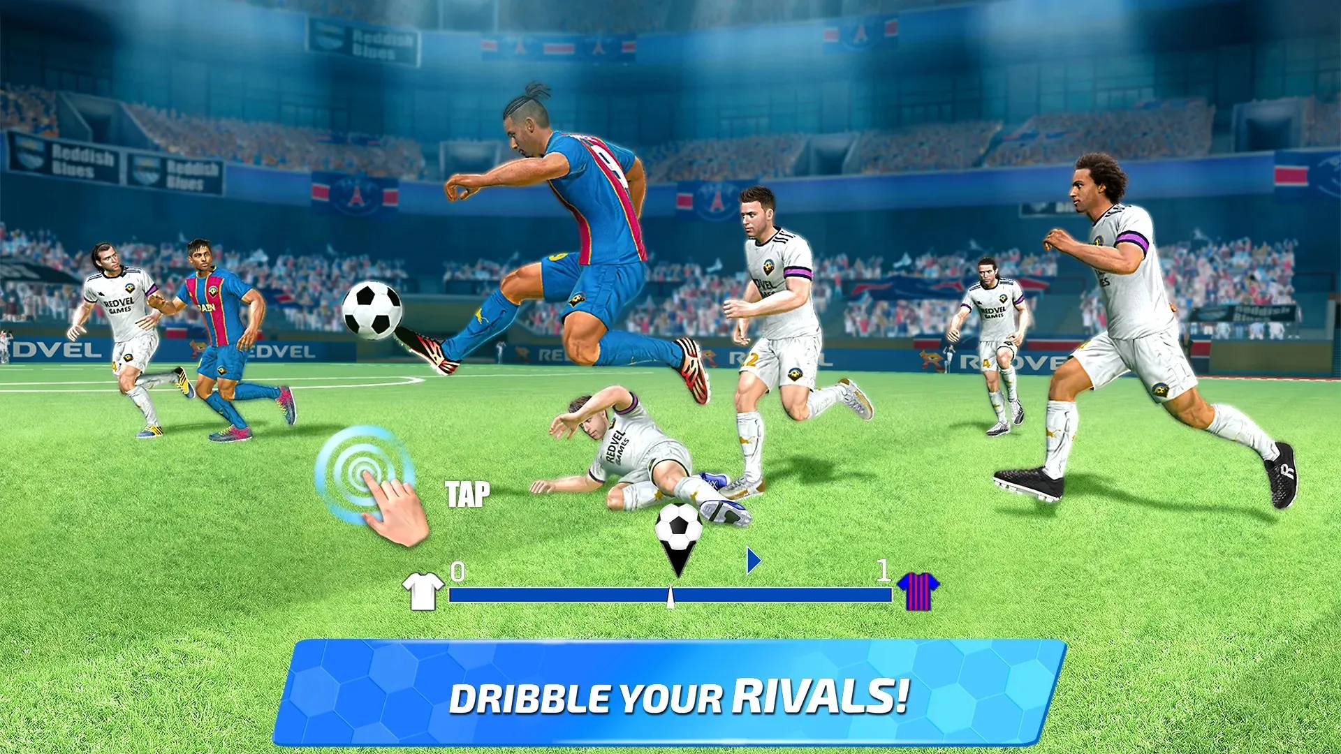 Soccer Star 23 Super Football [мод: бесплатные награды] Screenshot 2