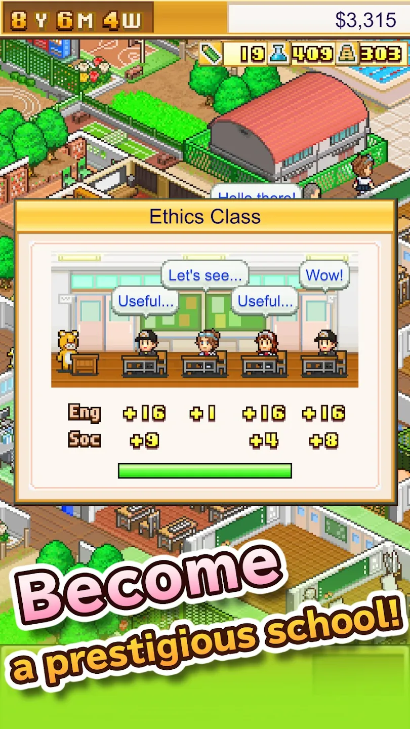 Pocket Academy ZERO [мод: много денег] Screenshot 3
