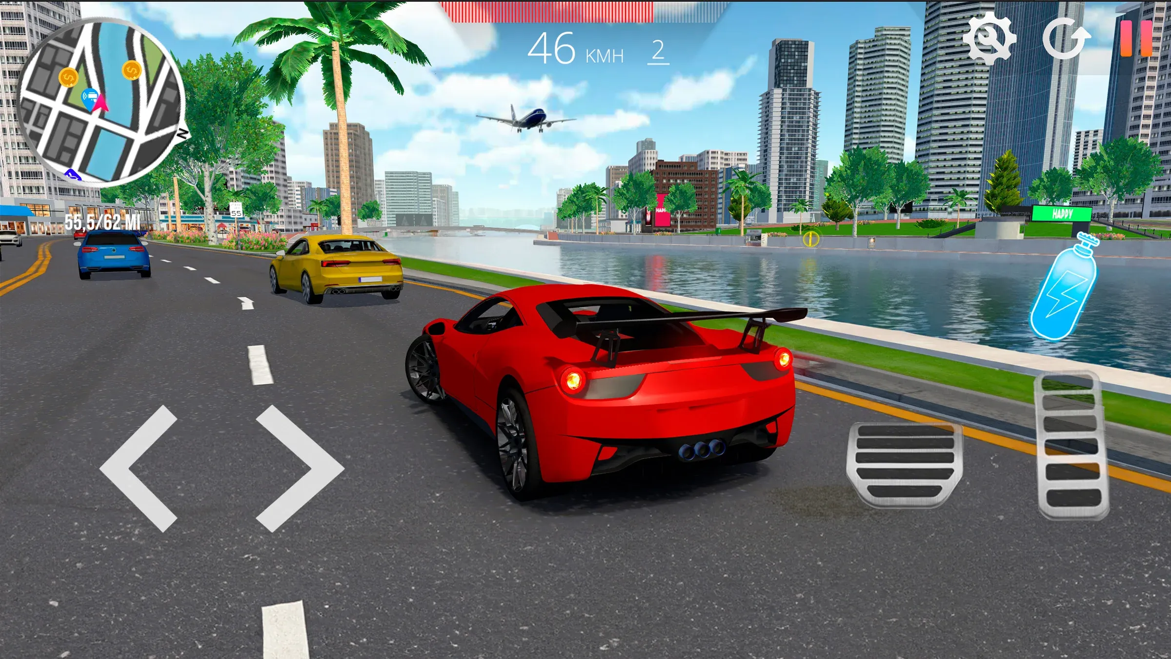 Car Real Simulator v2.1.27 APK Мод (Много денег) Screenshot 1