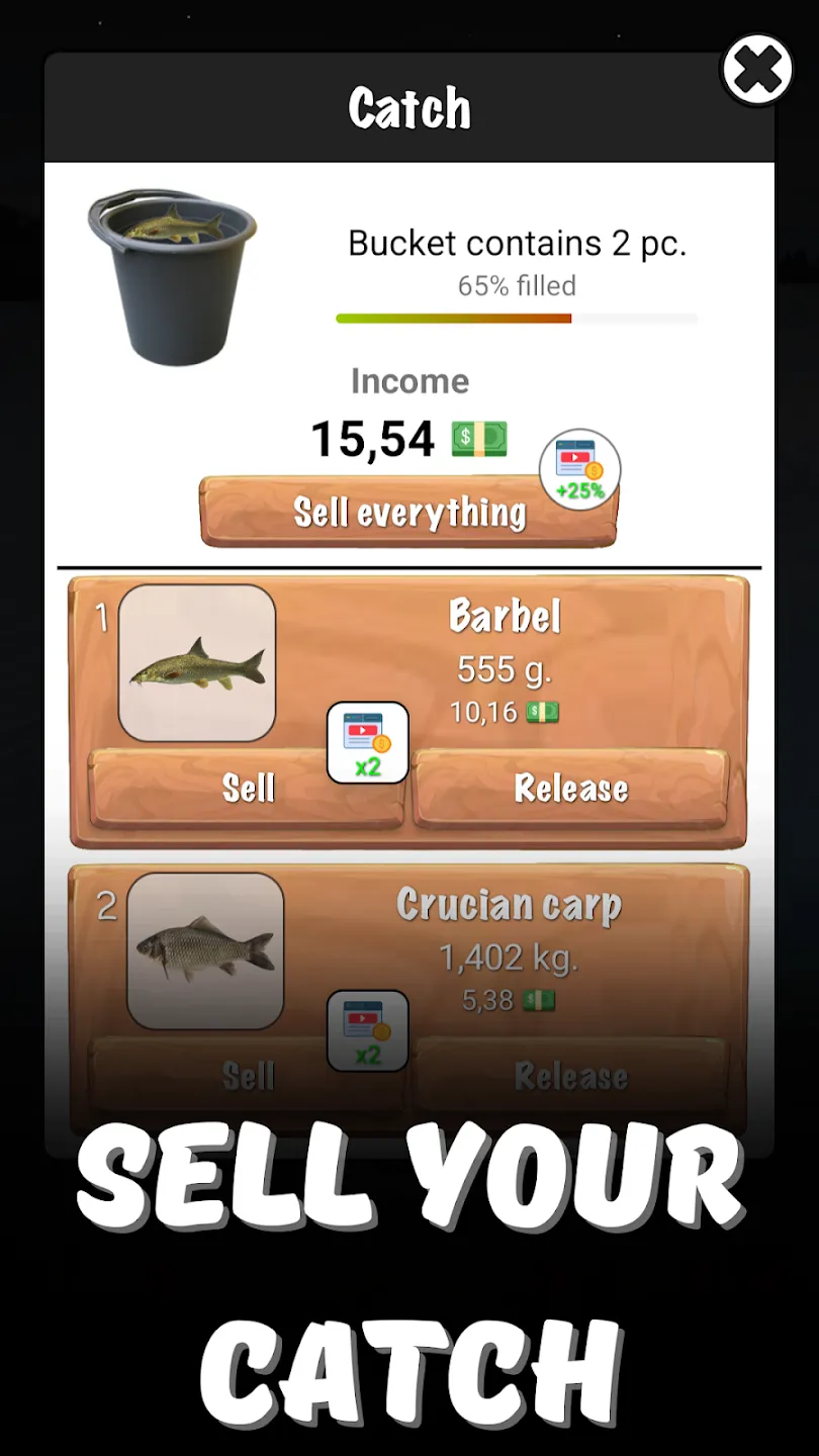 Рыбалка в Ерках v4.9.5 APK Мод (Много денег) Screenshot 5