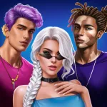 Взломанный Love Sparks: Любовные Истории Мод (Много бриллиантов) на Андроид