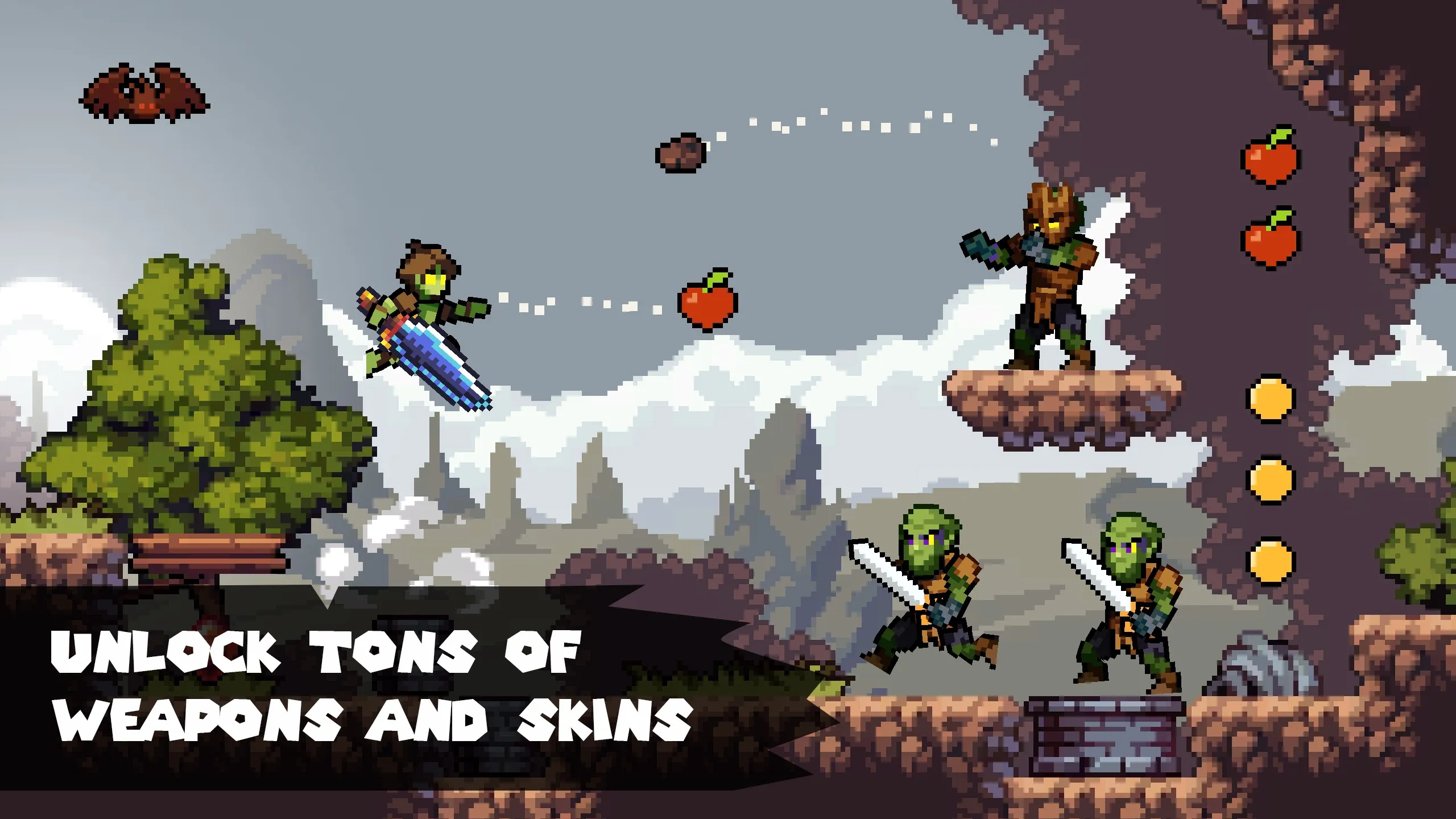 Apple Knight: Dungeons [мод: много денег] Screenshot 5