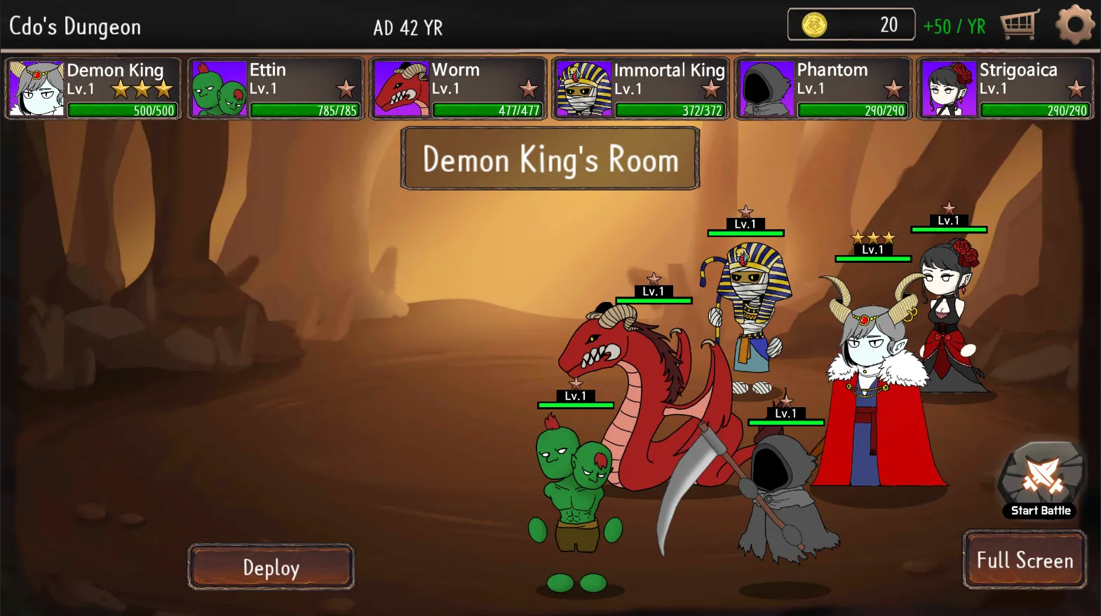 CDO: Dungeon Defense v1.02.072 APK Мод (Режим бога) Screenshot 2
