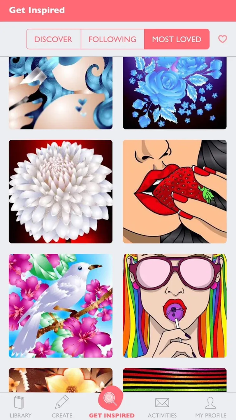 Colorfy: Игры-раскраски v3.38.0 APK Мод (Всё открыто, Premium) Screenshot 3 Colorfy: Игры-раскраски v3.38.0 APK Мод (Всё открыто, Premium) Screenshot 3
