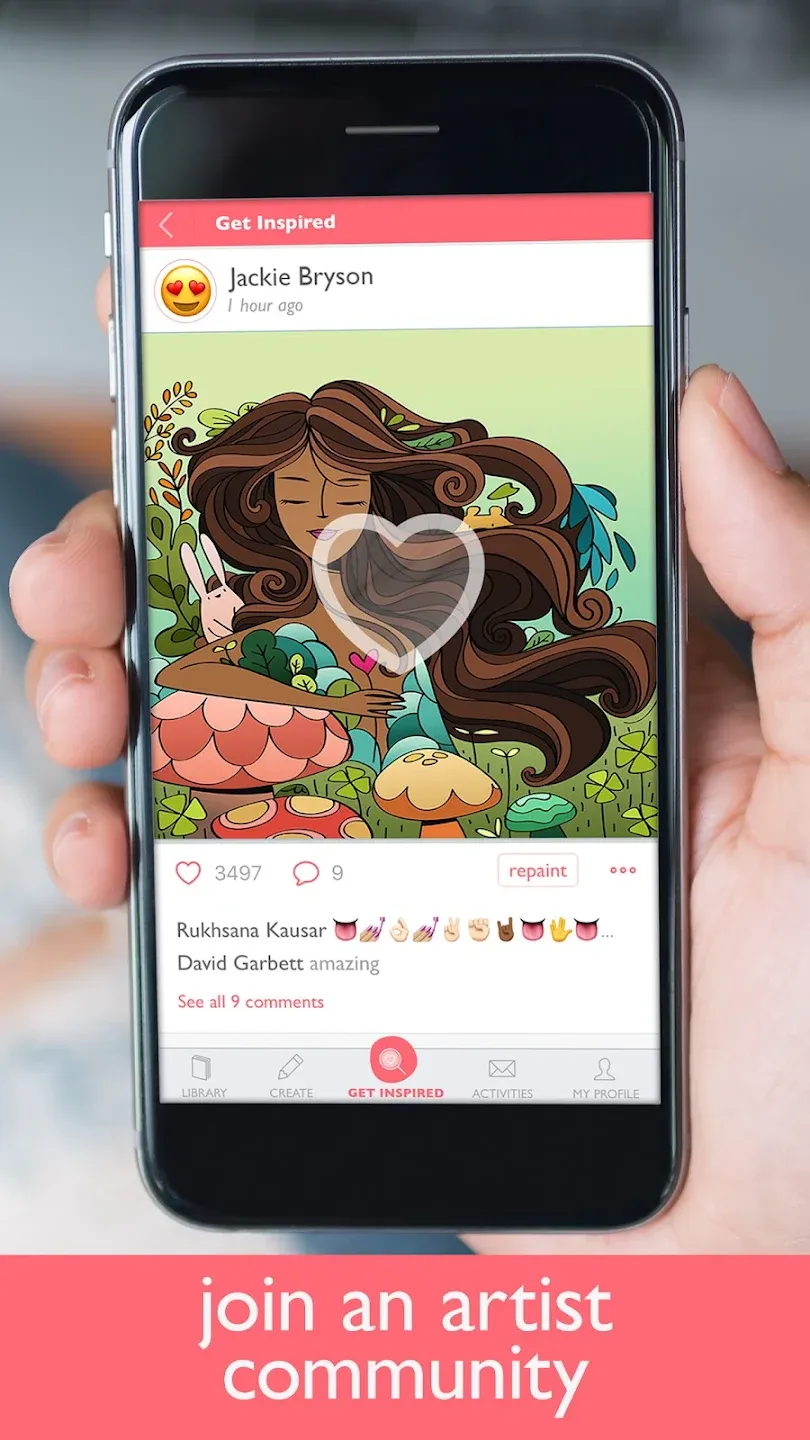 Colorfy: Игры-раскраски v3.38.0 APK Мод (Всё открыто, Premium) Screenshot 4 Colorfy: Игры-раскраски v3.38.0 APK Мод (Всё открыто, Premium) Screenshot 4