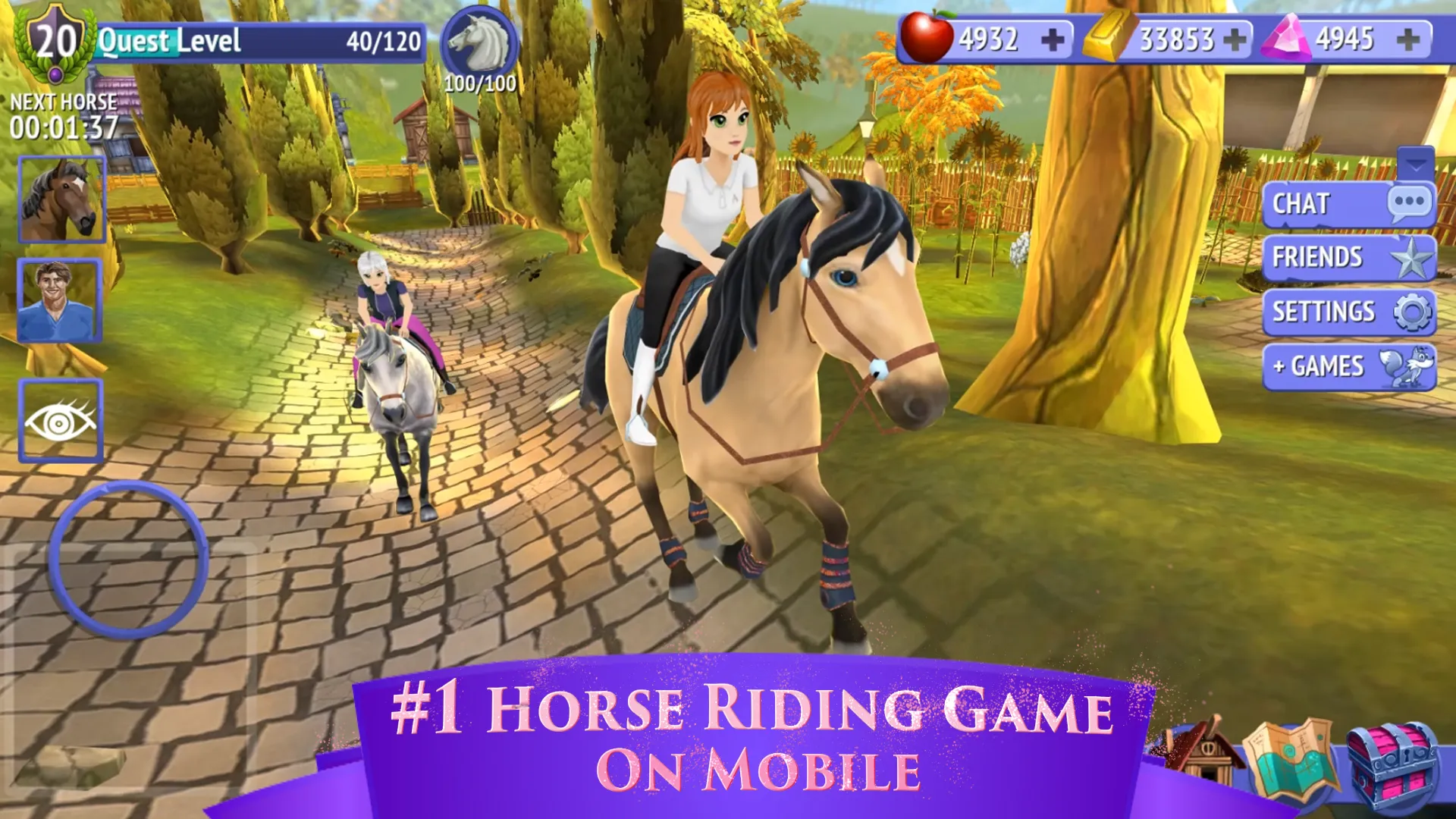 Horse Riding Tales: Дикий пони v1507 APK Мод (Всё открыто) Screenshot 3