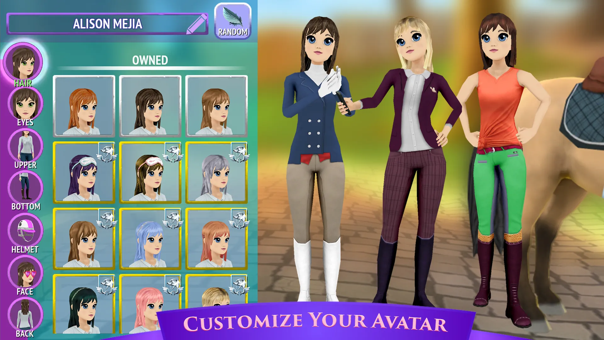 Horse Riding Tales: Дикий пони v1507 APK Мод (Всё открыто) Screenshot 4