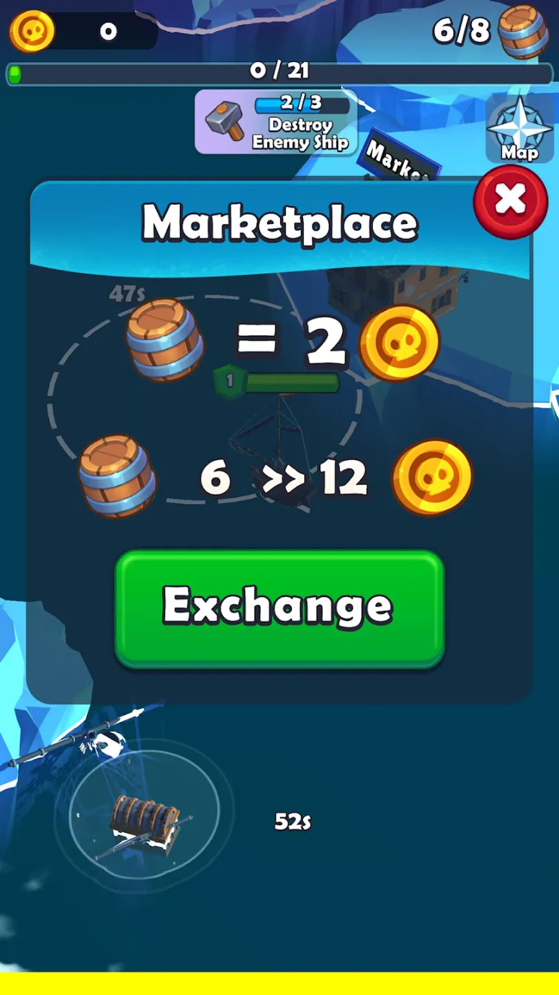 Pirate Raid v1.51.10 APK Мод (Много денег) Screenshot 4
