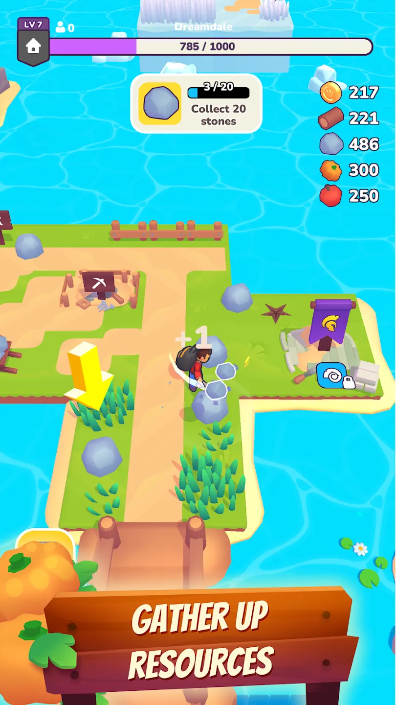 Dreamdale - Мир приключений v2.12.0 APK Мод (Много денег) Screenshot 3