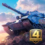 Мод на Андроид: Tank Warfare: PvP Tanks Blitz Мод (Враги на радаре) на Андроид