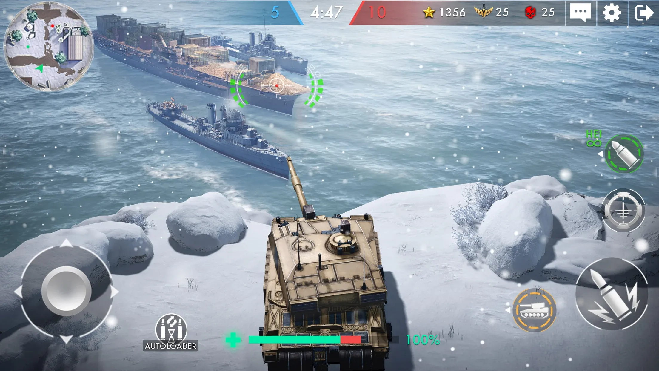 Tank Warfare: PvP Tanks Blitz v1.1.43 APK Мод (Враги на радаре) Screenshot 3