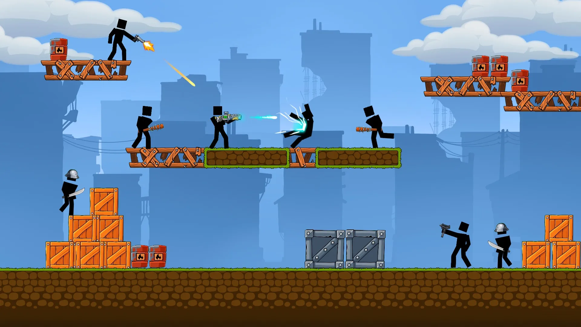 The Gunner 2: Guns and Zombies [мод: бесплатные покупки] Screenshot 2