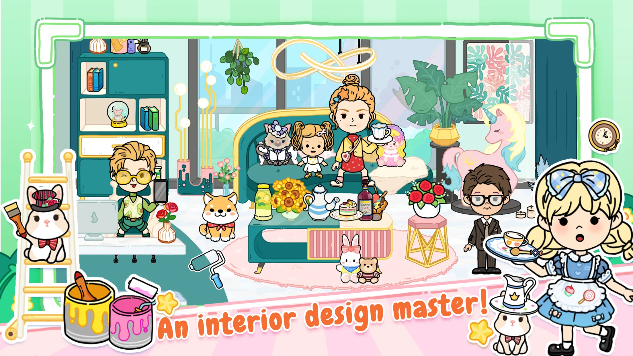 YoYa: Busy Life World v3.37 APK Мод (Всё открыто) Screenshot 1 YoYa: Busy Life World v3.37 APK Мод (Всё открыто) Screenshot 1