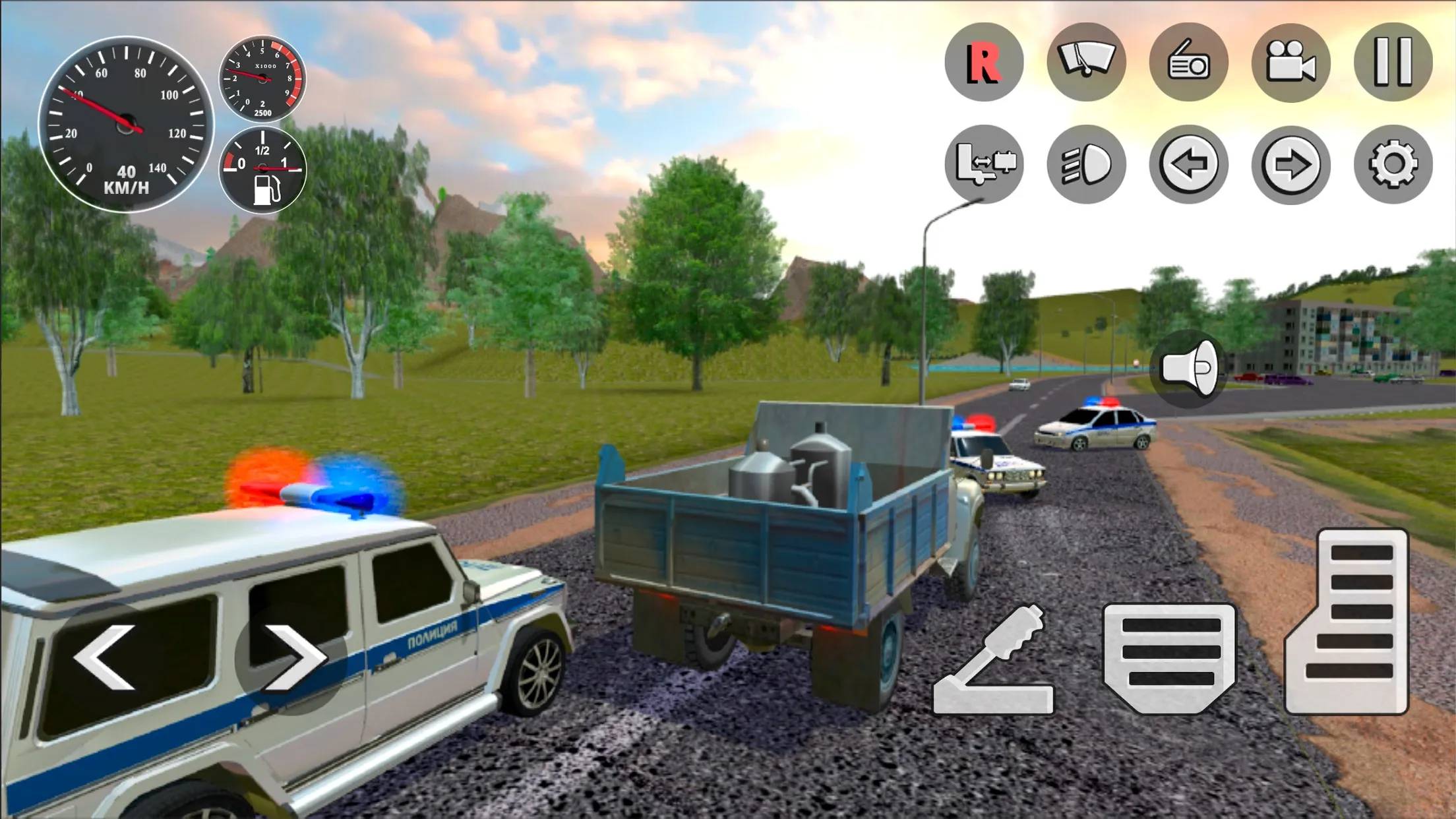 Симулятор дальнобойщика 3D [мод: много денег] Screenshot 4