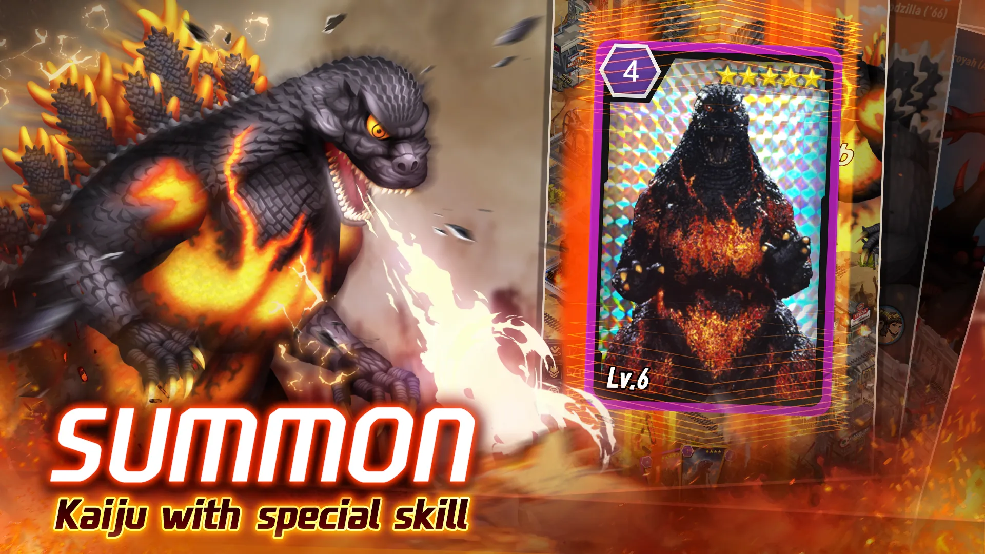 Godzilla Defense Force v2.3.18 APK Мод (Много денег) Screenshot 5