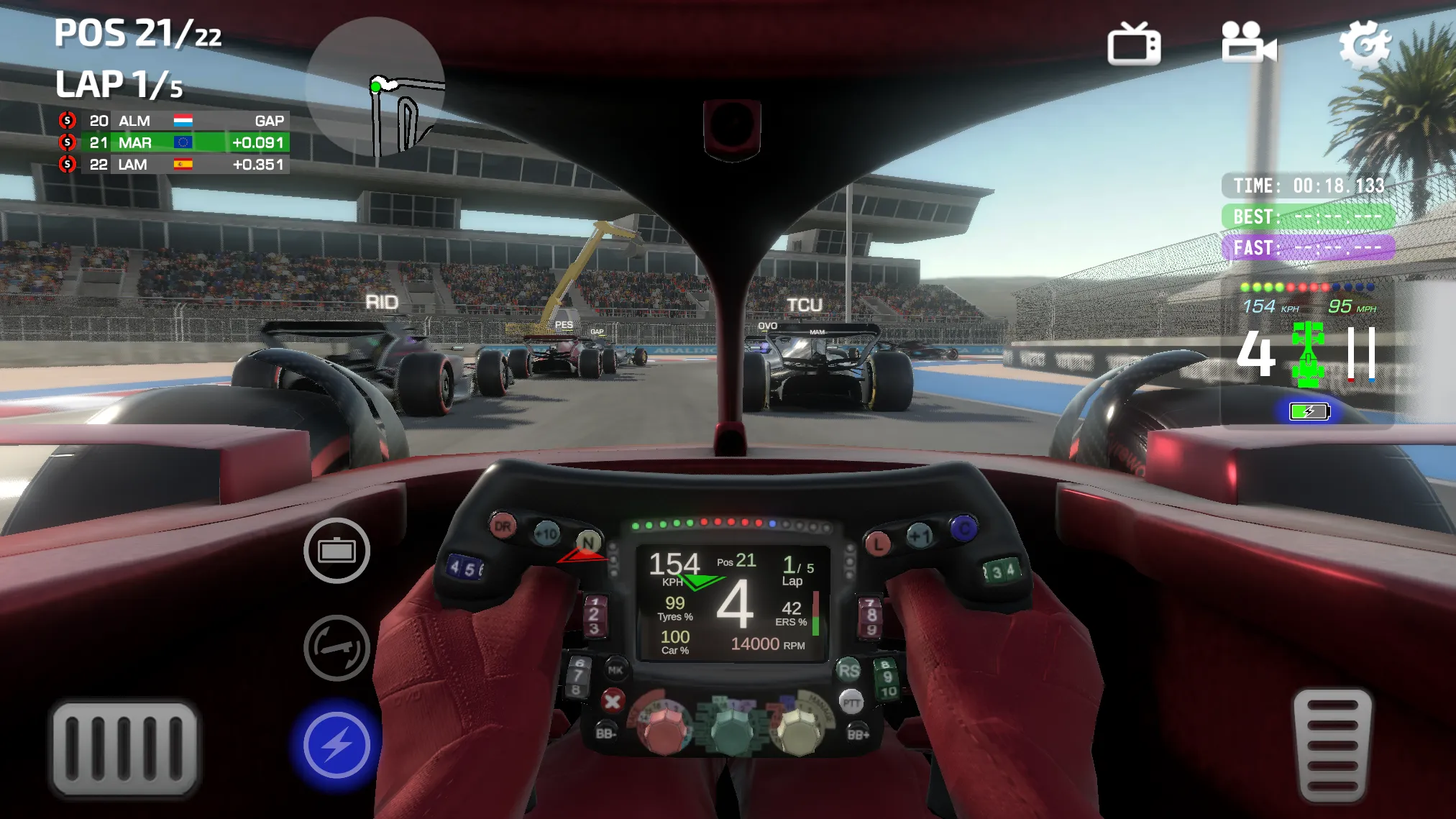 Monoposto v6.58 APK Мод (Всё открыто) Screenshot 2