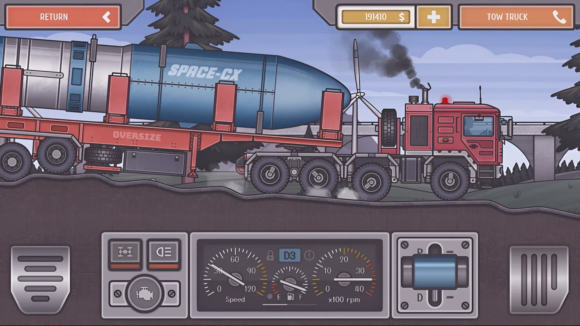 Дальнобойщик Бен - Симулятор v5.8 APK Мод (Много денег) Screenshot 4