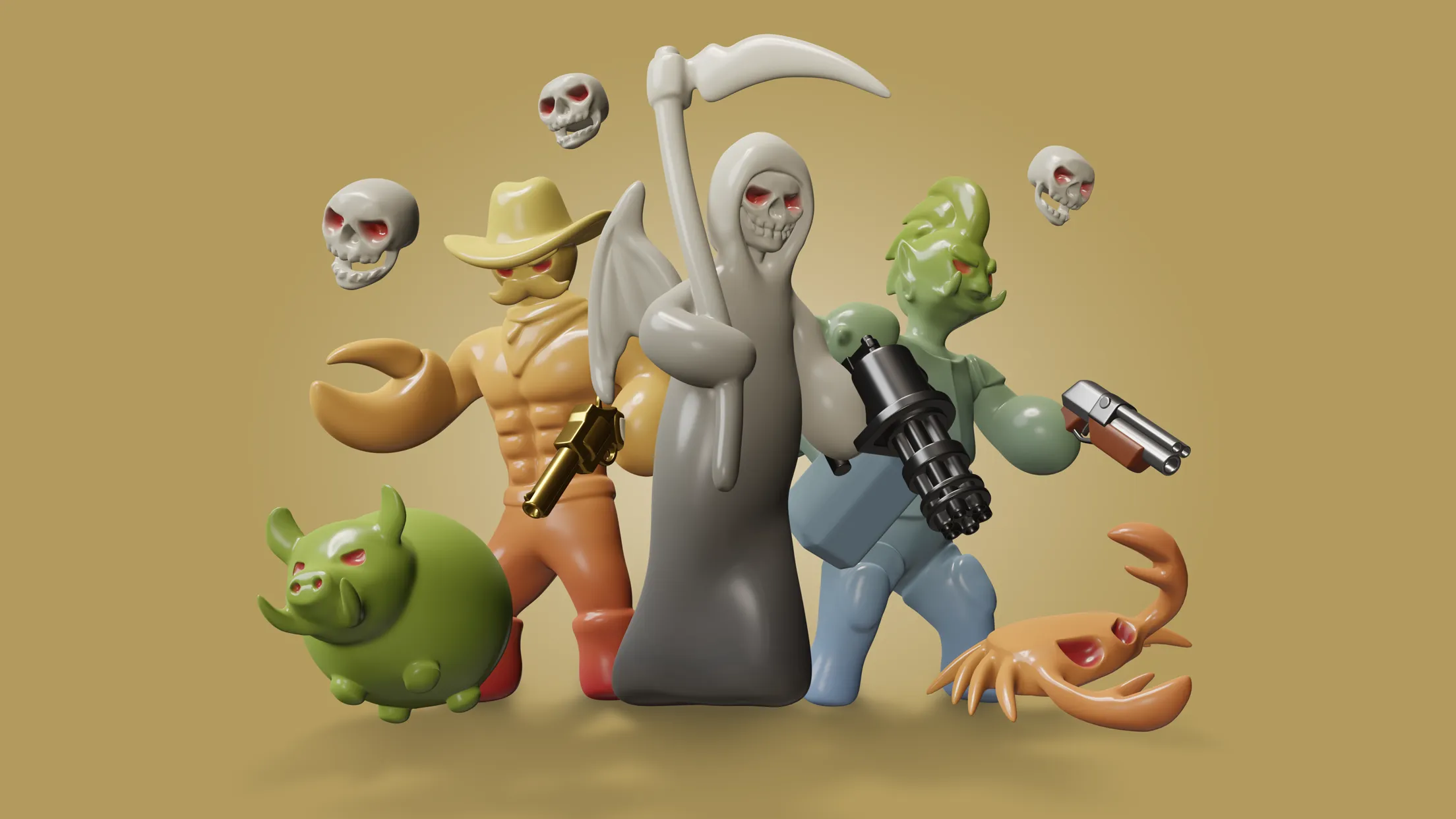 Gumslinger v3.9.5 APK Мод (Много денег) Screenshot 5