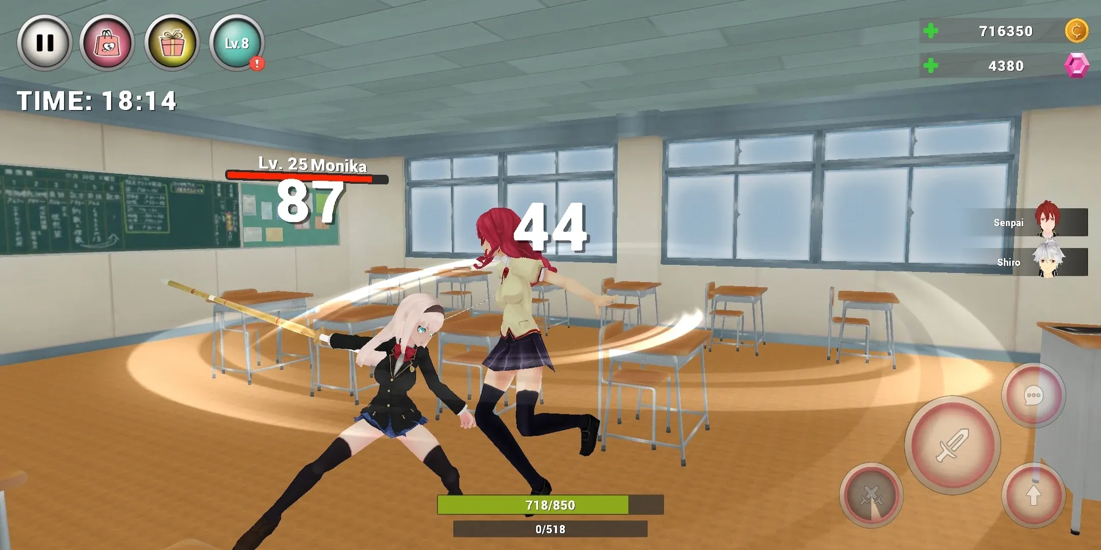 Anime High School Simulator v3.3.0 APK Мод (Много денег) Screenshot 3