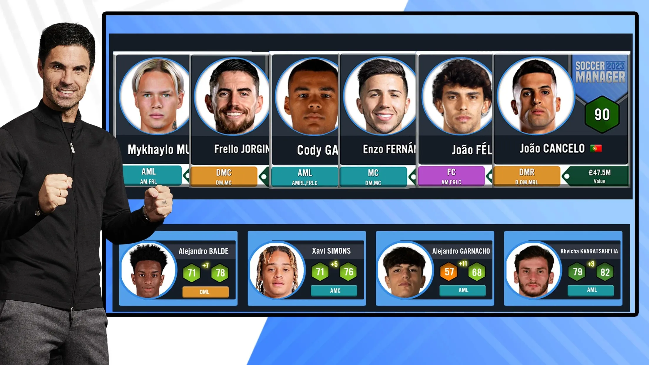 Soccer Manager 2023 [мод: меню] Screenshot 1