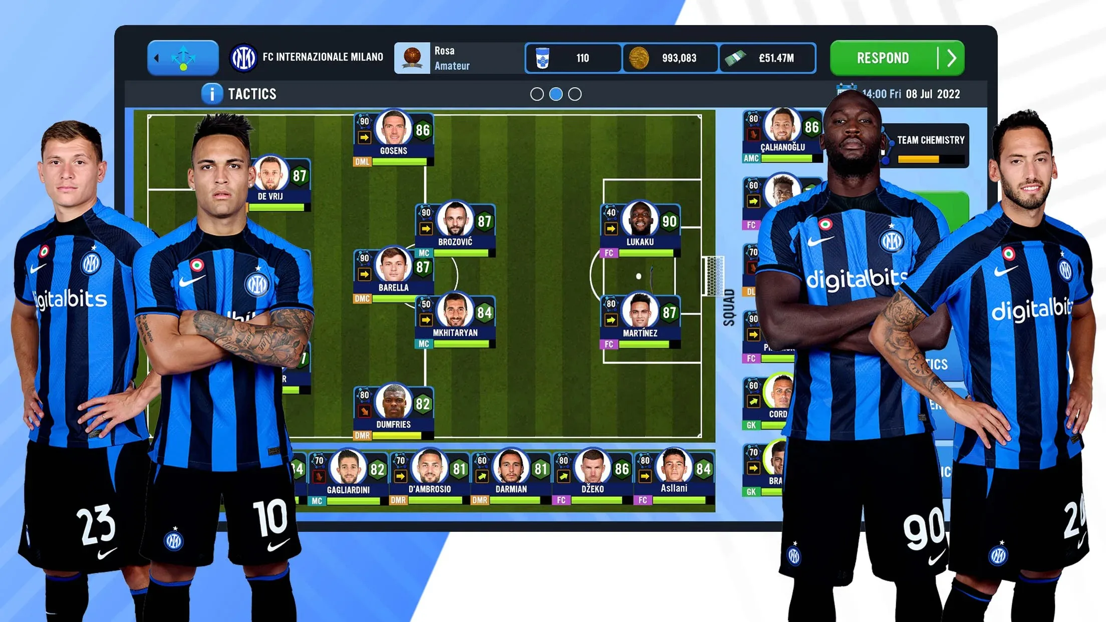 Soccer Manager 2023 [мод: меню] Screenshot 4