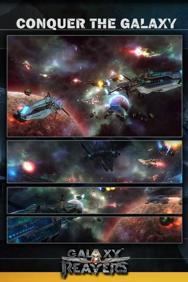 Galaxy Reavers-Space RTS [мод: много денег] Screenshot 1