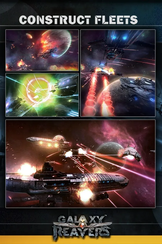 Galaxy Reavers-Space RTS [мод: много денег] Screenshot 5