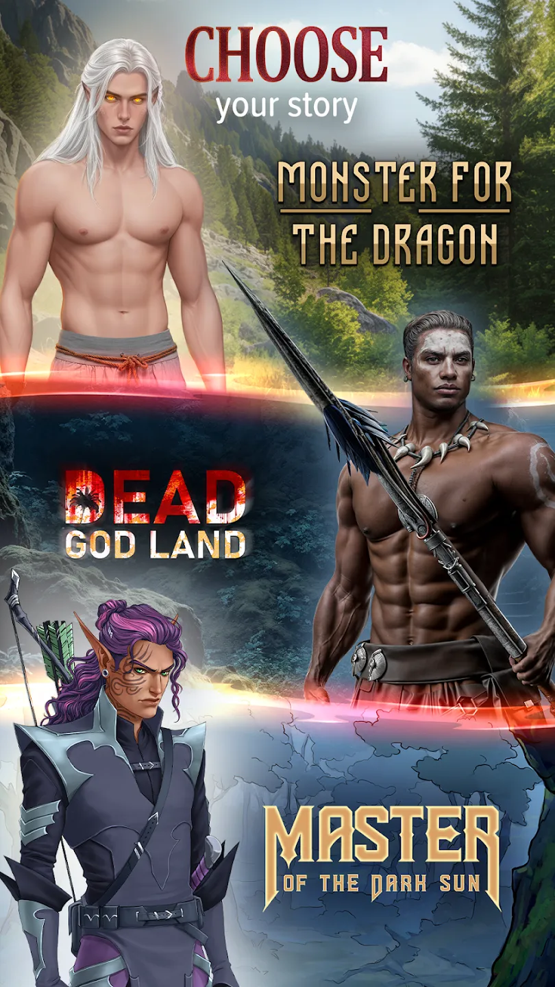 Love Legend: визуальные новеллы v0.9659 APK Мод (Меню, Бесплатные премиум варианты) Screenshot 2
