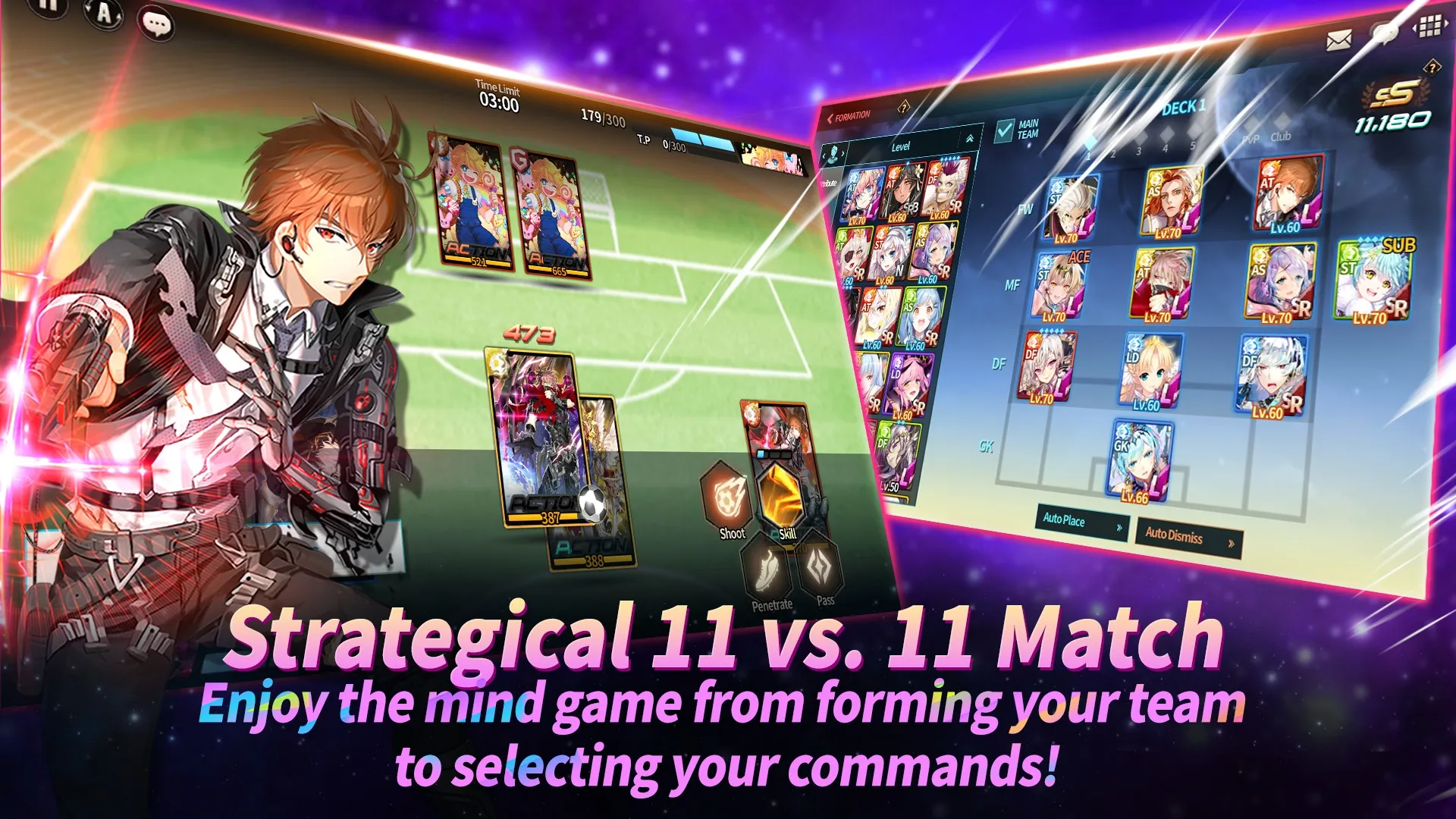 Soccer Spirits [мод: режим бога] Screenshot 2