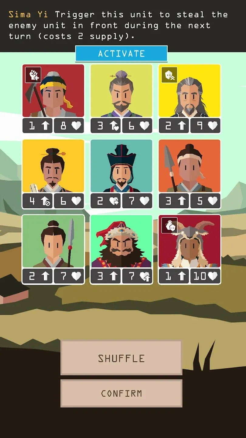 Reigns: Three Kingdoms v1 APK Мод (Всё открыто, VIP) Screenshot 3