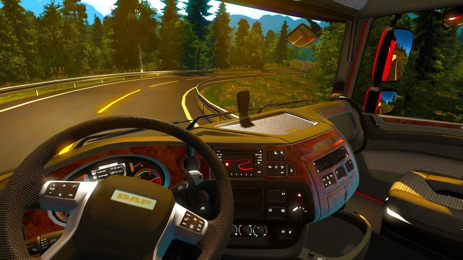 Euro Truck Driving Simulator Screenshot 1