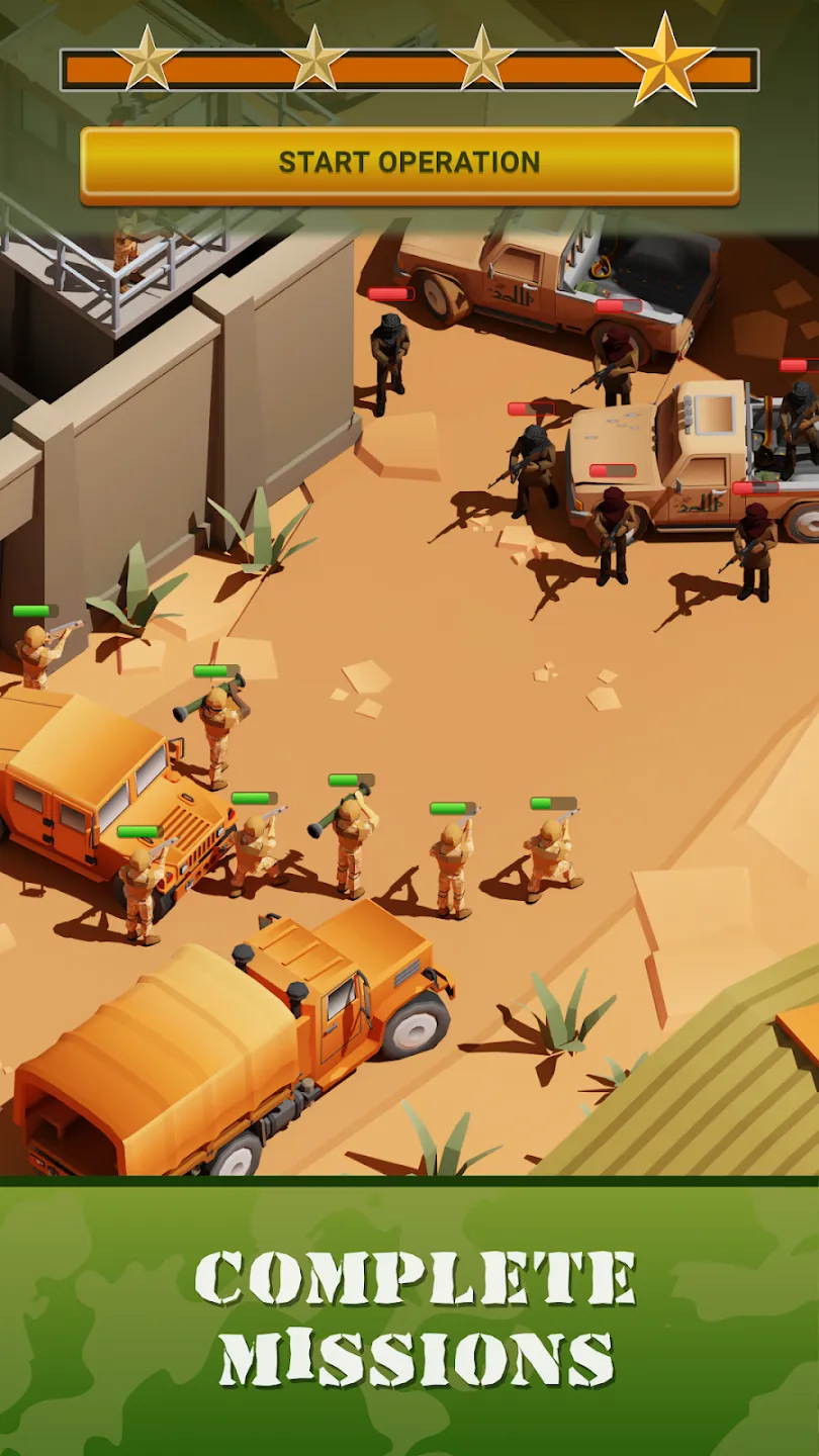 The Idle Forces: Army Tycoon v1.2.0 APK Мод (Много денег) Screenshot 2