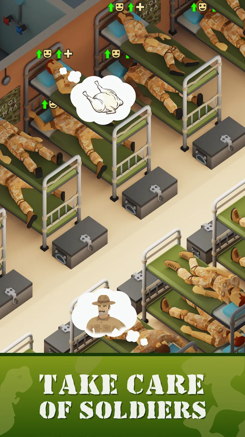 The Idle Forces: Army Tycoon v1.2.0 APK Мод (Много денег) Screenshot 4
