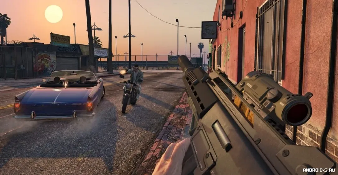 Grand Theft Auto V (GTA 5) v1.08 APK Мод (Полная версия) Screenshot 5 Grand Theft Auto V (GTA 5) v1.08 APK Мод (Полная версия) Screenshot 5