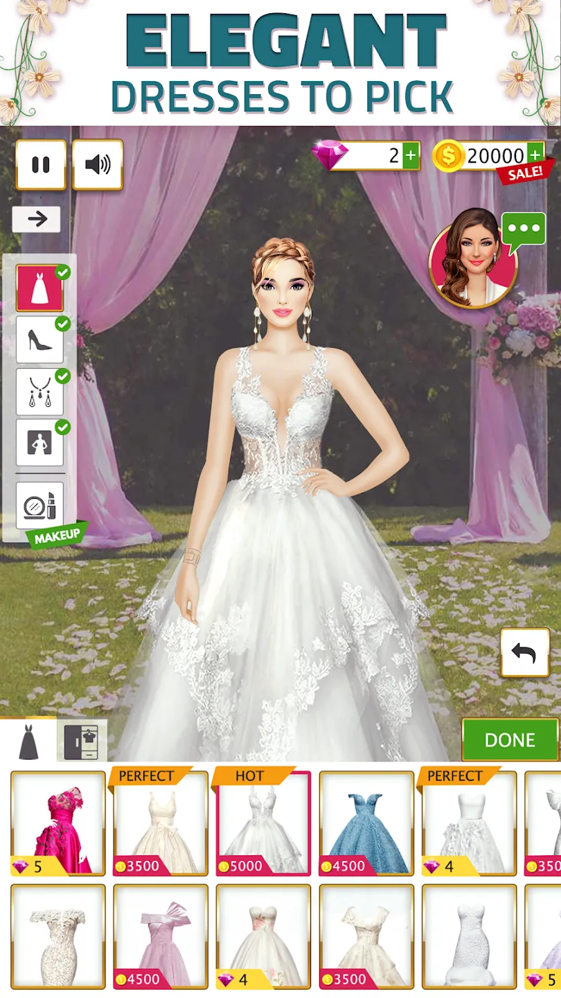 Супер Свадебный Стилист v12.4 APK Мод (Без рекламы) Screenshot 3
