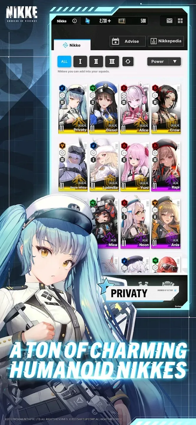 GODDESS OF VICTORY: NIKKE [мод: меню] Screenshot 5