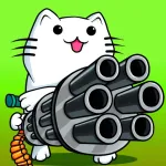 Взломанный Кот война: игры без интернета [мод: много денег] на Андроид