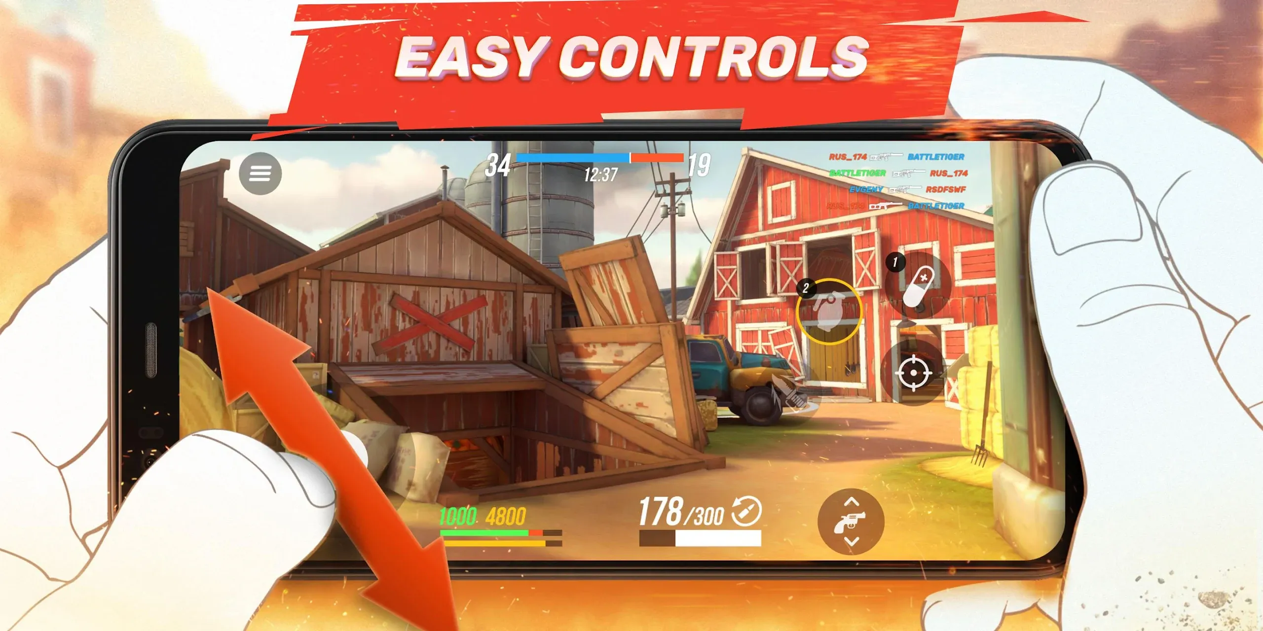 Guns of Boom v30.0.456 APK Мод (Бесконечные боеприпасы) Screenshot 3