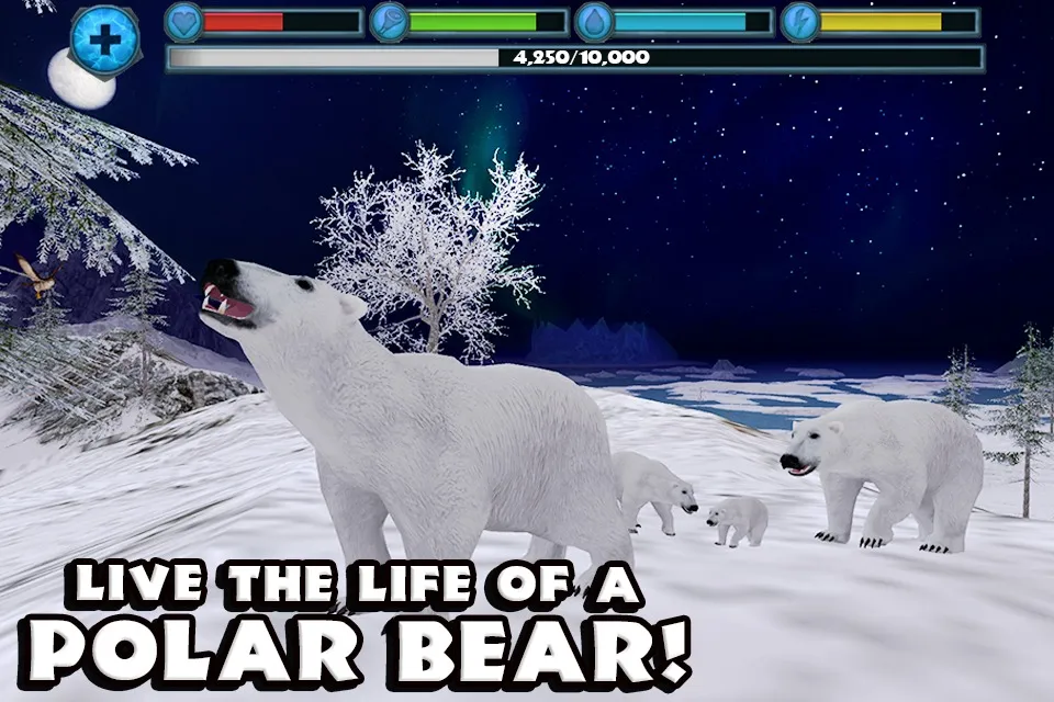 Polar Bear Simulator [мод: полная версия] Screenshot 1