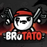 Скачать полную версию Brotato Мод (Меню, Много денег, Урон, Режим бога) на Андроид