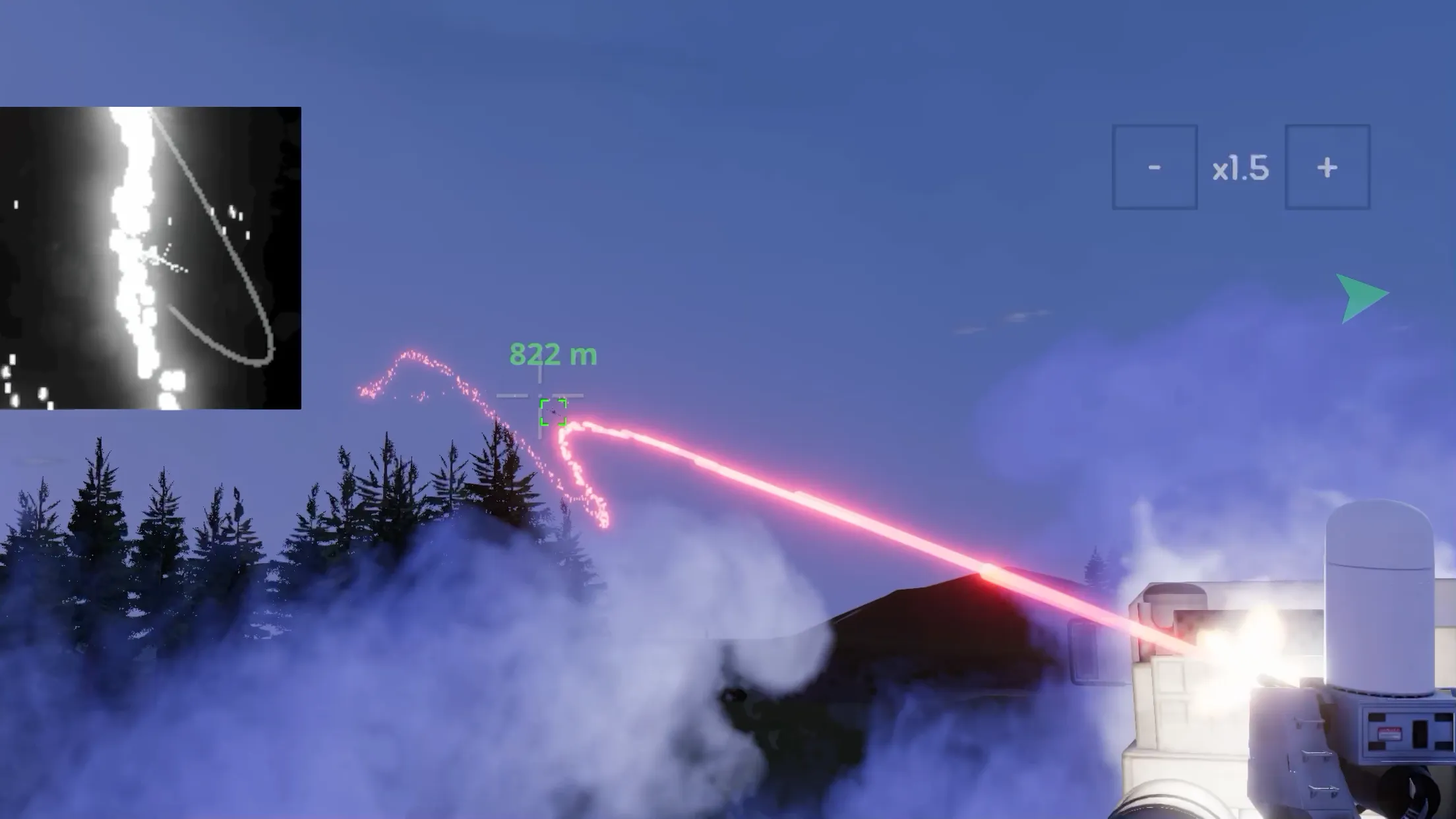 C-RAM CIWS simulator v4.98 APK Мод (Много денег, Много денег, Скорость) Screenshot 1