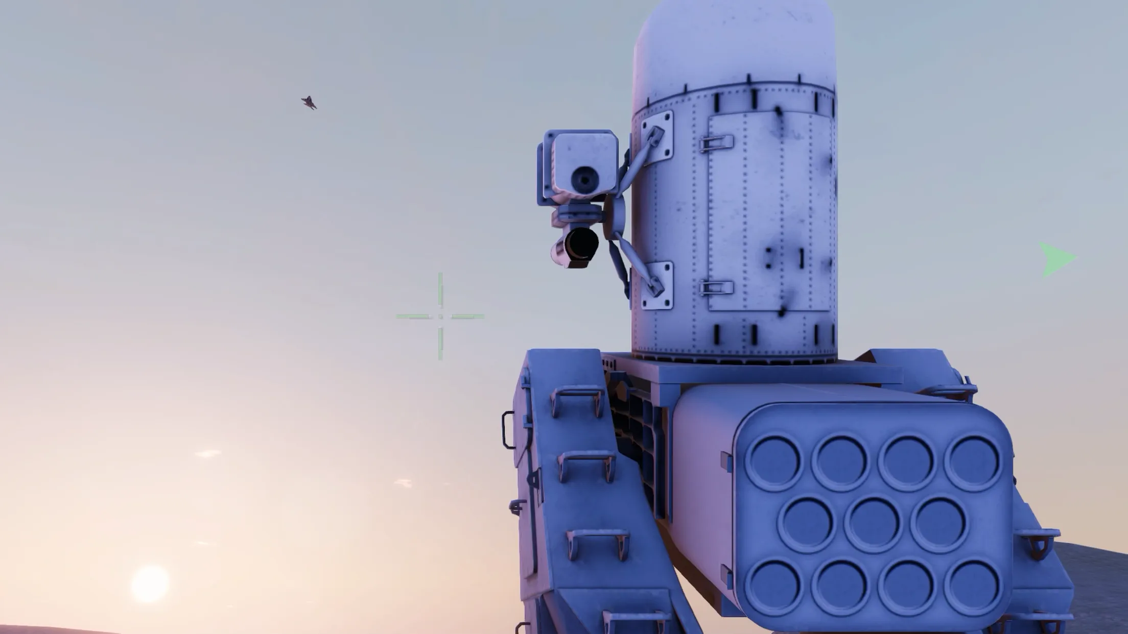 C-RAM CIWS simulator v4.98 APK Мод (Много денег, Много денег, Скорость) Screenshot 2